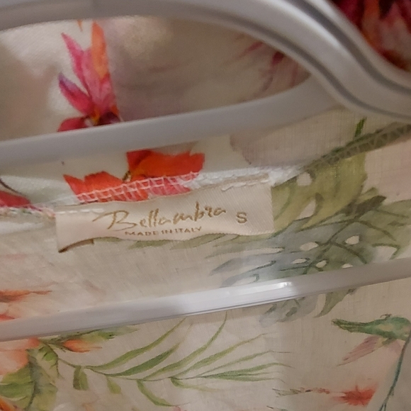 Hawaiian Style Summer Coat, Material is %100 Linen almost brand new - Picture 3 of 4